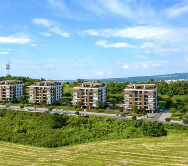 PANORAMA - NOVOSTAVBA 2 IZBOVÝ MODERNÝ BYT 54 M2, TERASA 14 M2, HOLOBYT